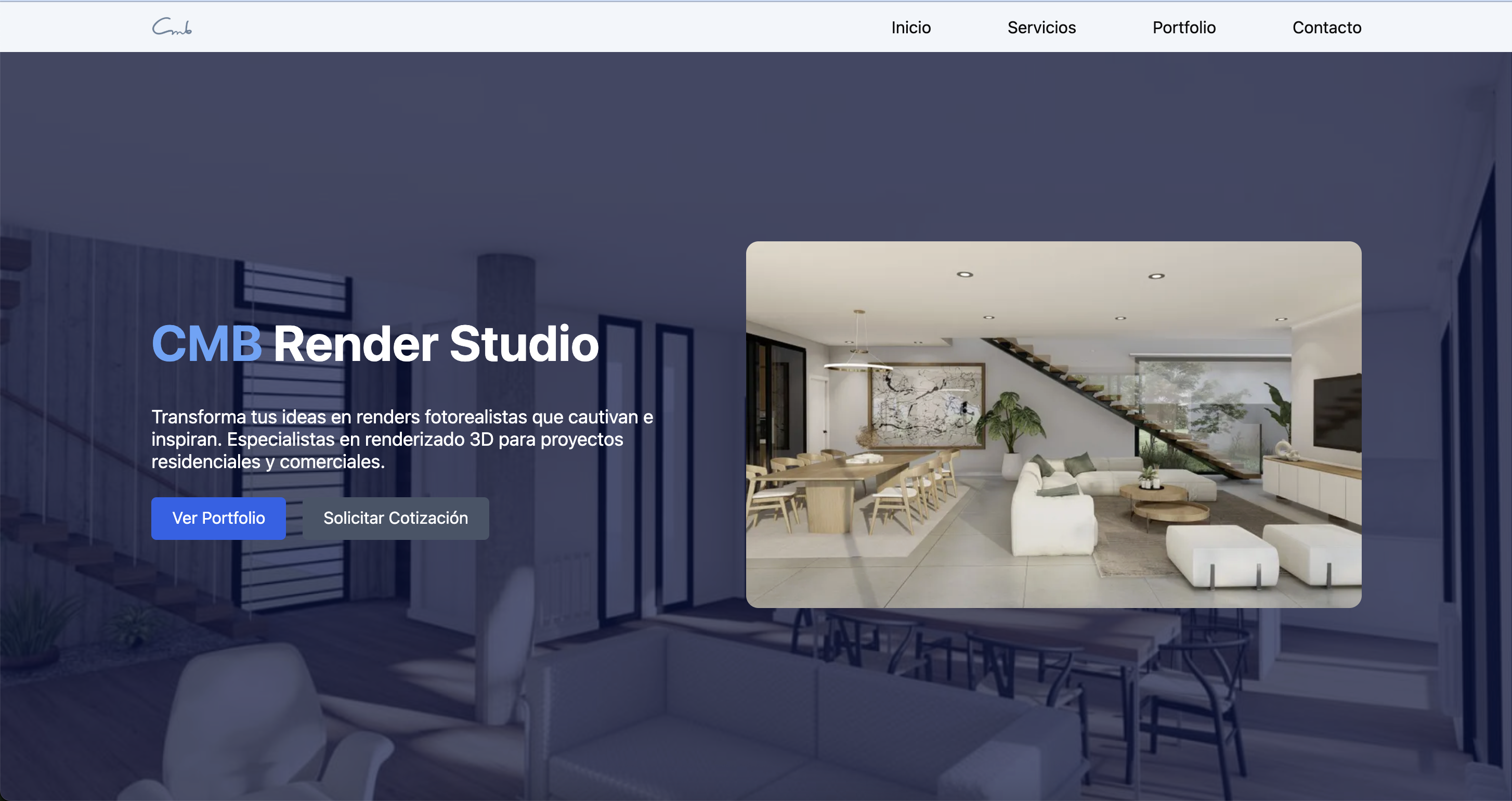 Landing page