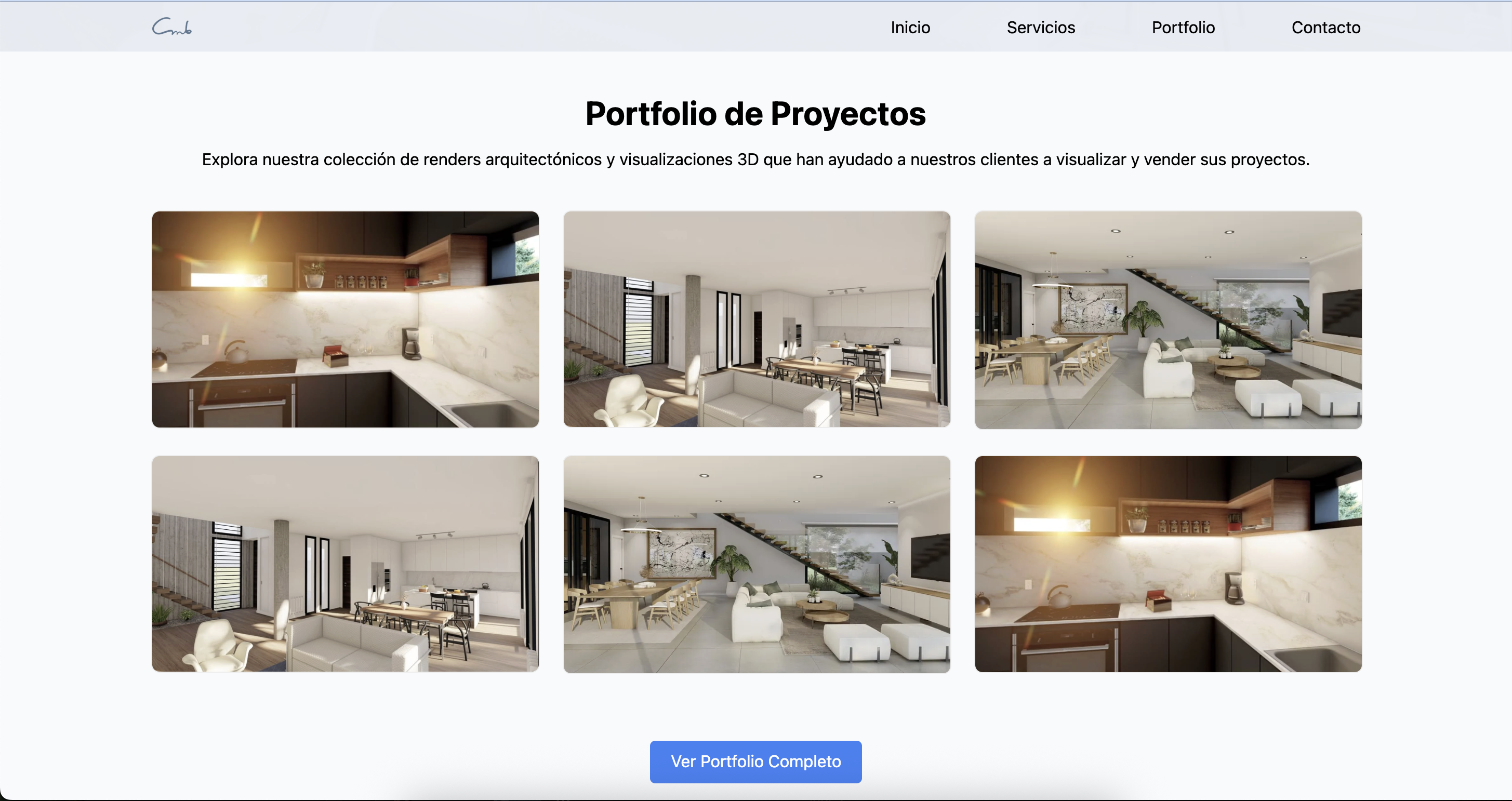 Landing page