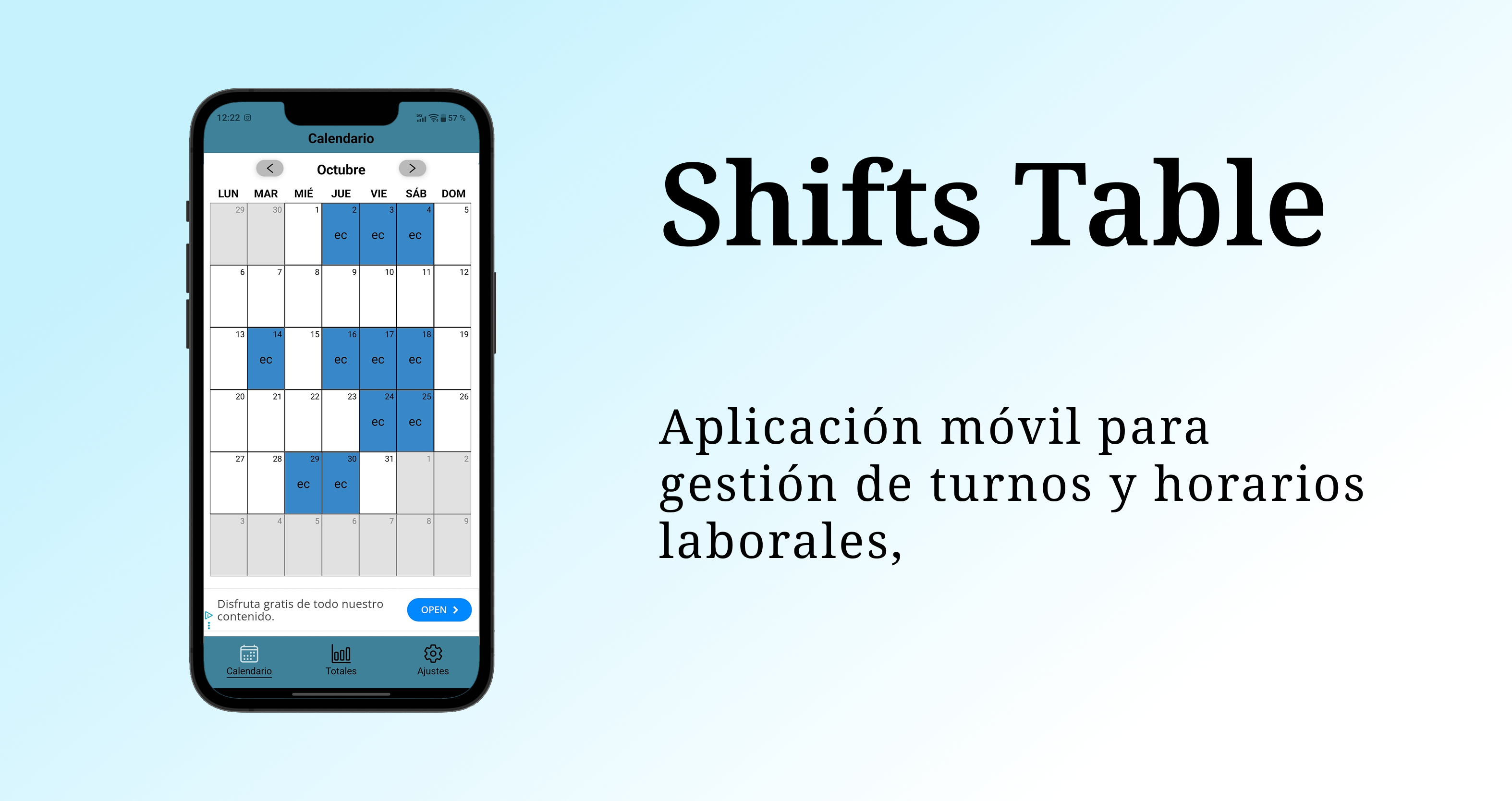 aplicación móvil